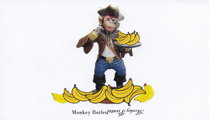 The Monkey Butler Card